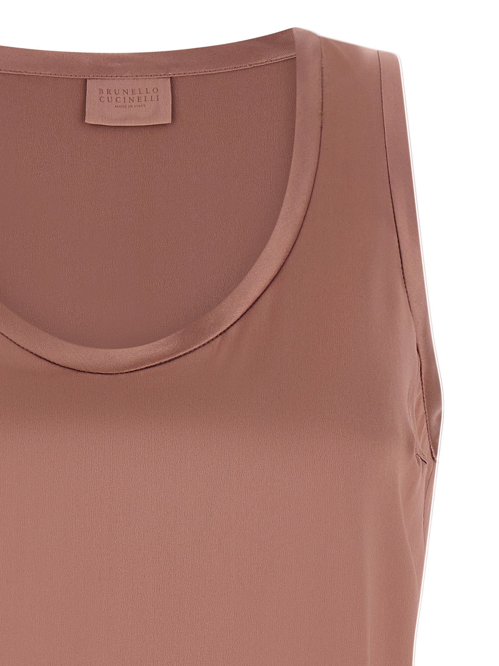 Brunello Cucinelli Brunello Cucinelli Satin Top