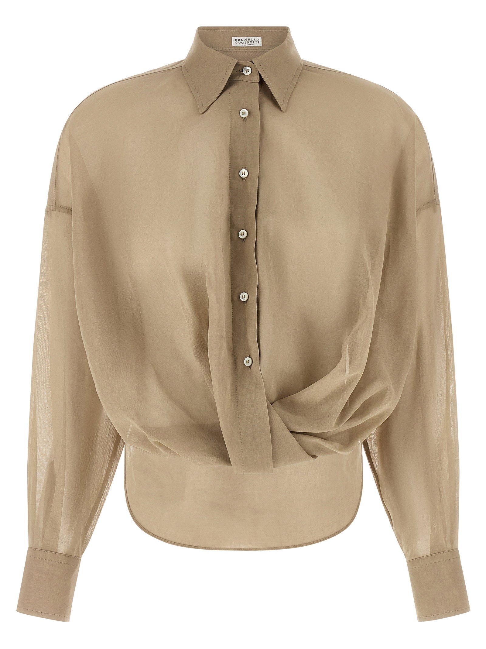 Brunello Cucinelli Brunello Cucinelli Taffeta Shirt