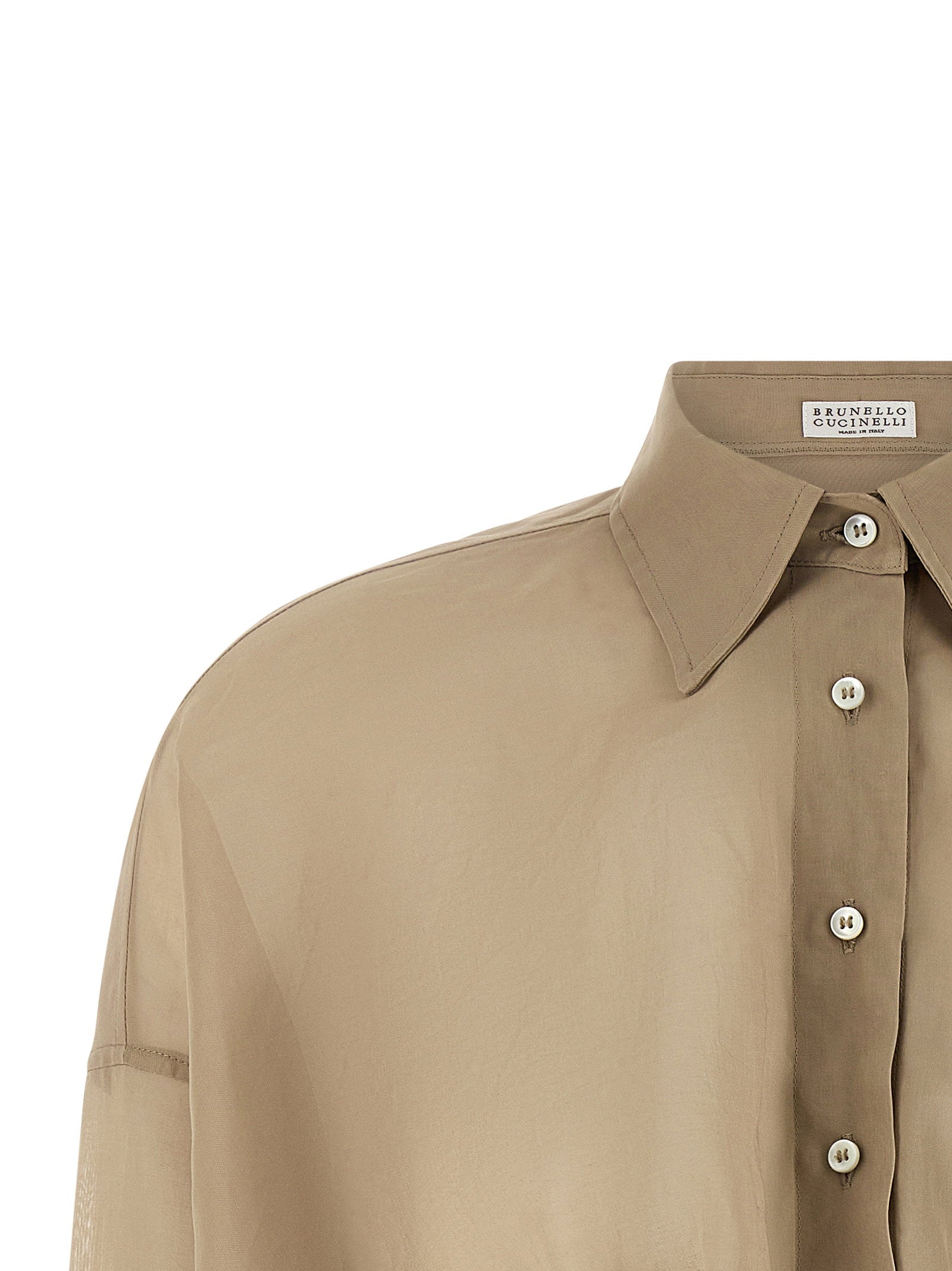 Brunello Cucinelli Brunello Cucinelli Taffeta Shirt