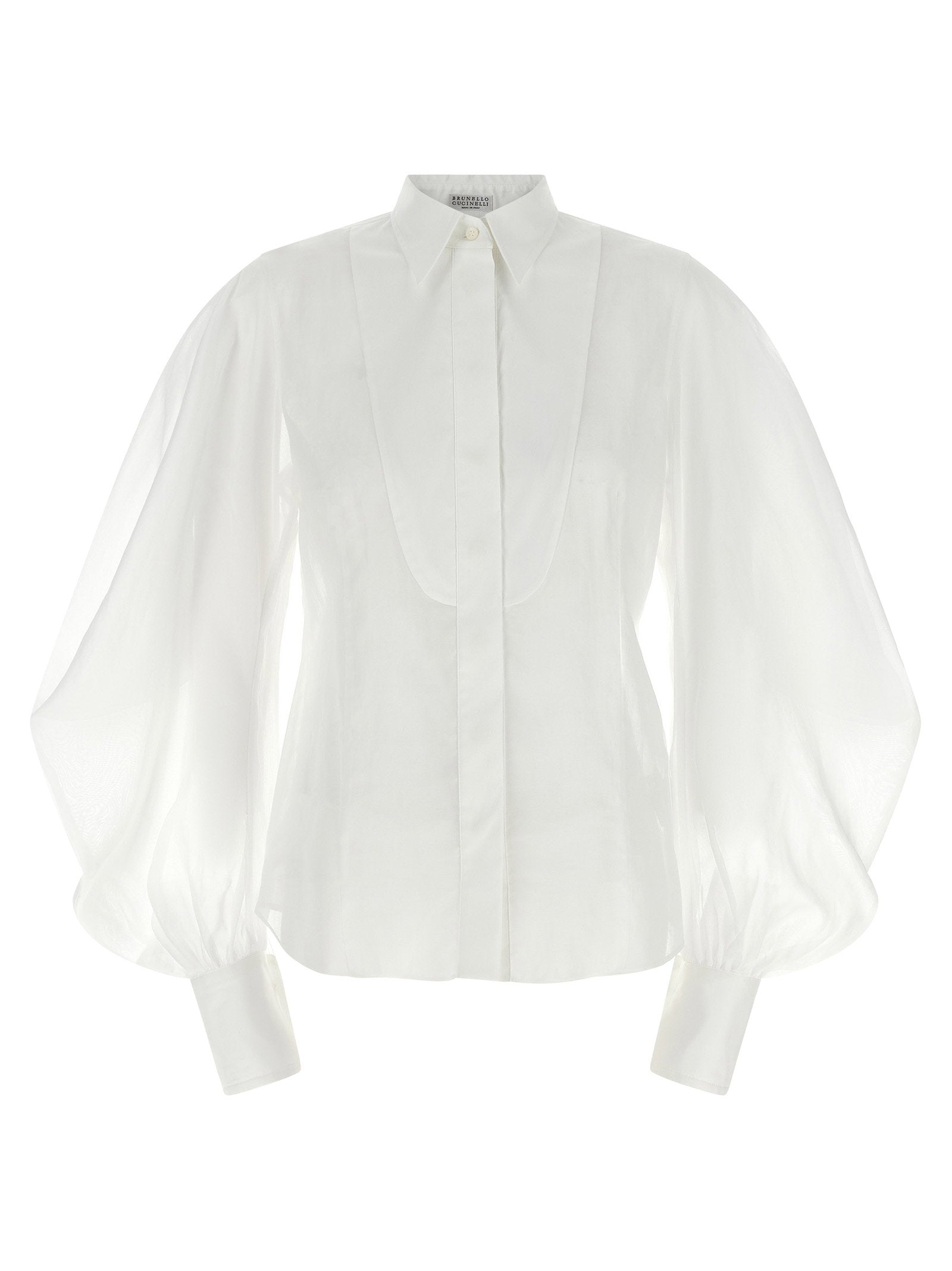 Brunello Cucinelli Brunello Cucinelli Organza Shirt