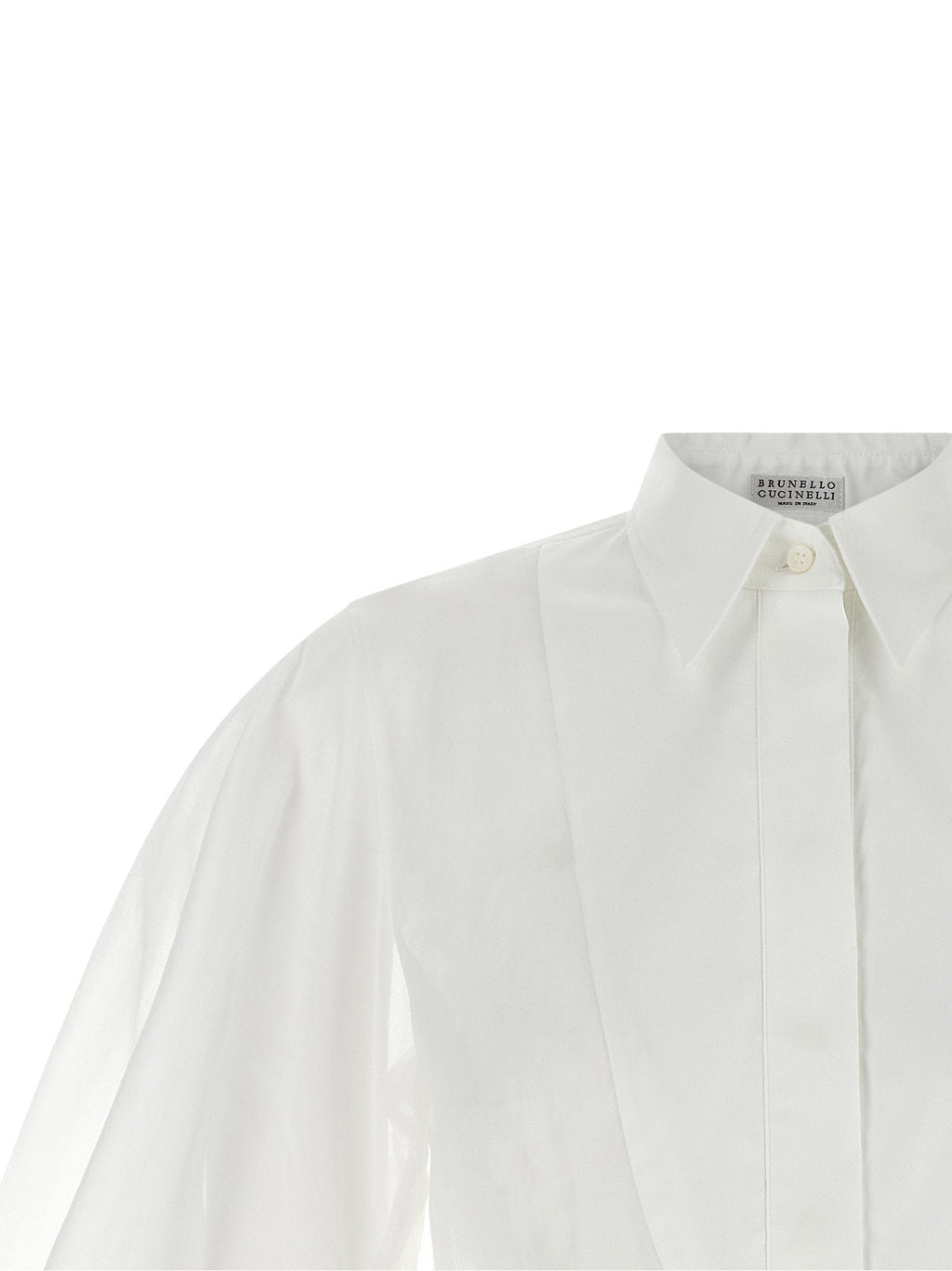 Brunello Cucinelli Brunello Cucinelli Organza Shirt