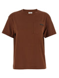 Brunello Cucinelli Brunello Cucinelli Shiny Tab T-shirt