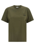 Brunello Cucinelli Brunello Cucinelli Shiny Tab T-shirt