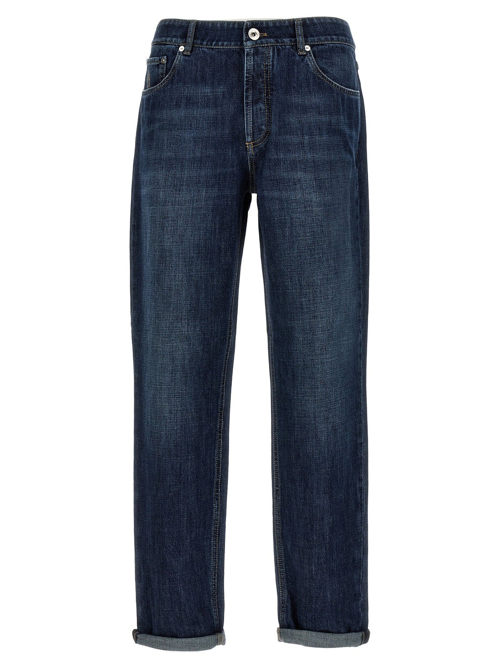 Brunello Cucinelli Brunello Cucinelli Logo Embroidery Jeans