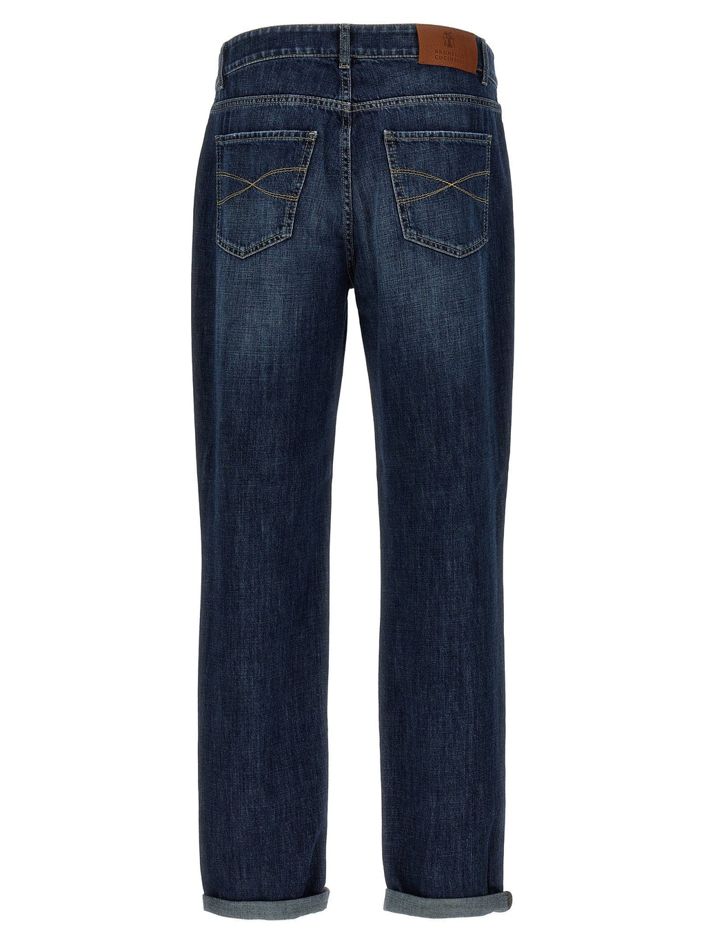 Brunello Cucinelli Brunello Cucinelli Logo Embroidery Jeans