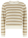 Brunello Cucinelli Brunello Cucinelli Striped Cotton Sweater