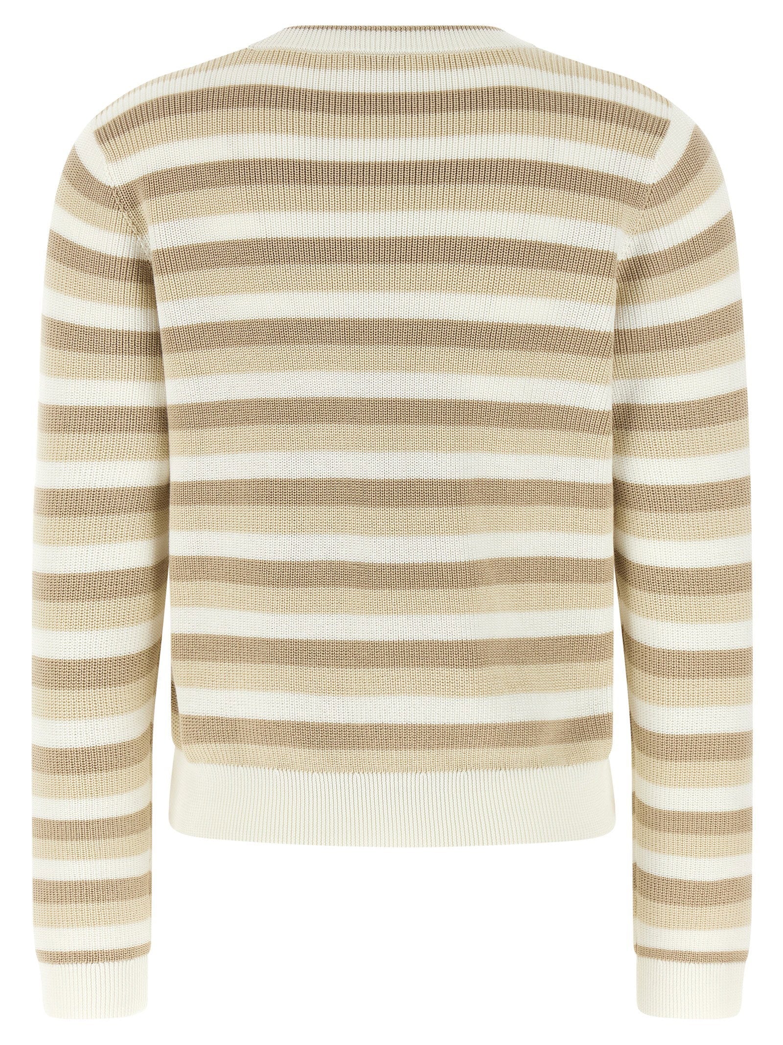 Brunello Cucinelli Brunello Cucinelli Striped Cotton Sweater