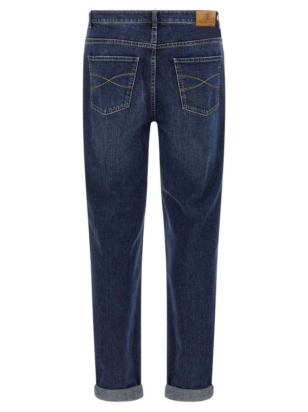Brunello Cucinelli Brunello Cucinelli Logo Embroidery Stretch Jeans