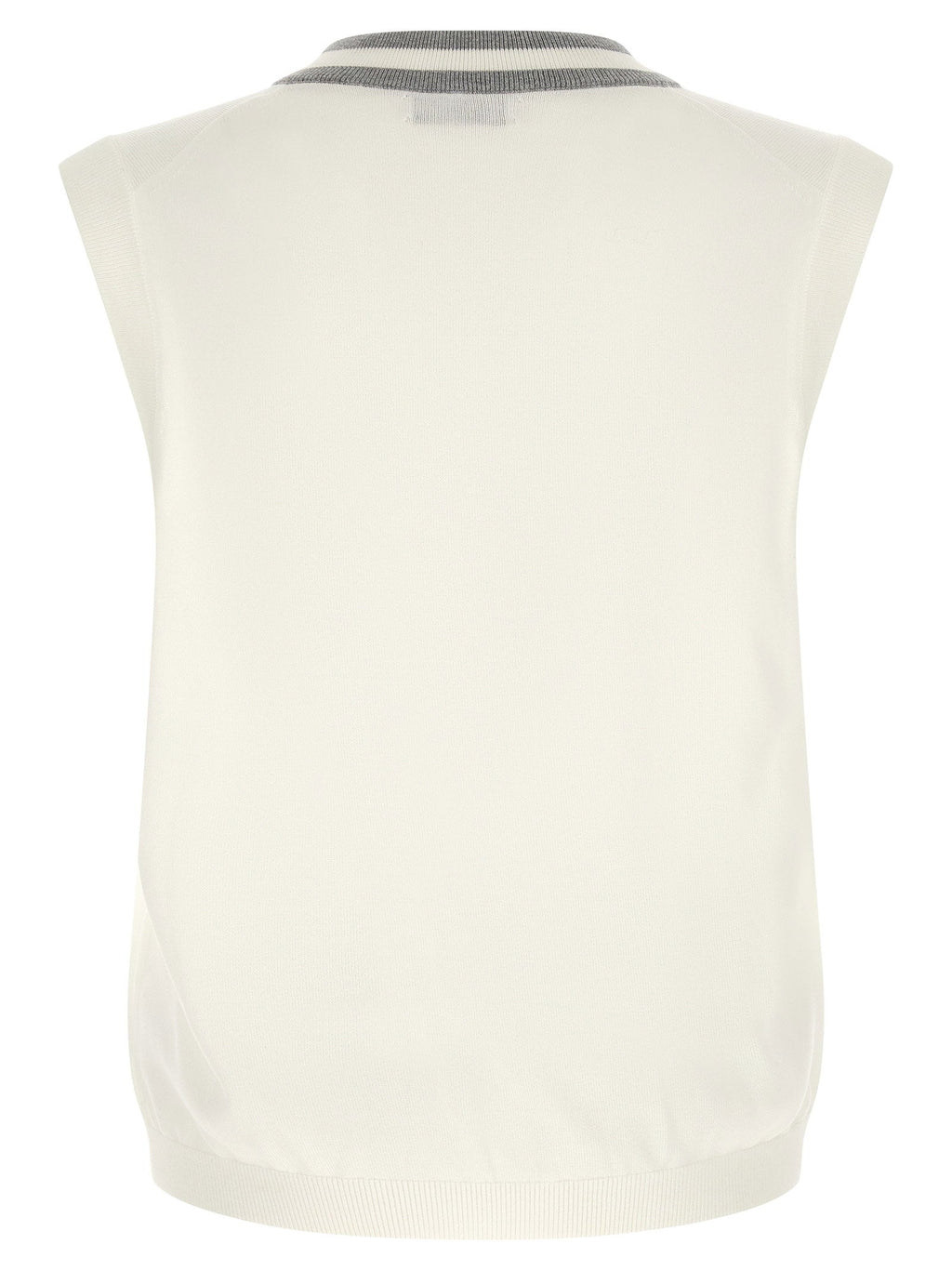 Brunello Cucinelli Brunello Cucinelli Logo Patch Vest