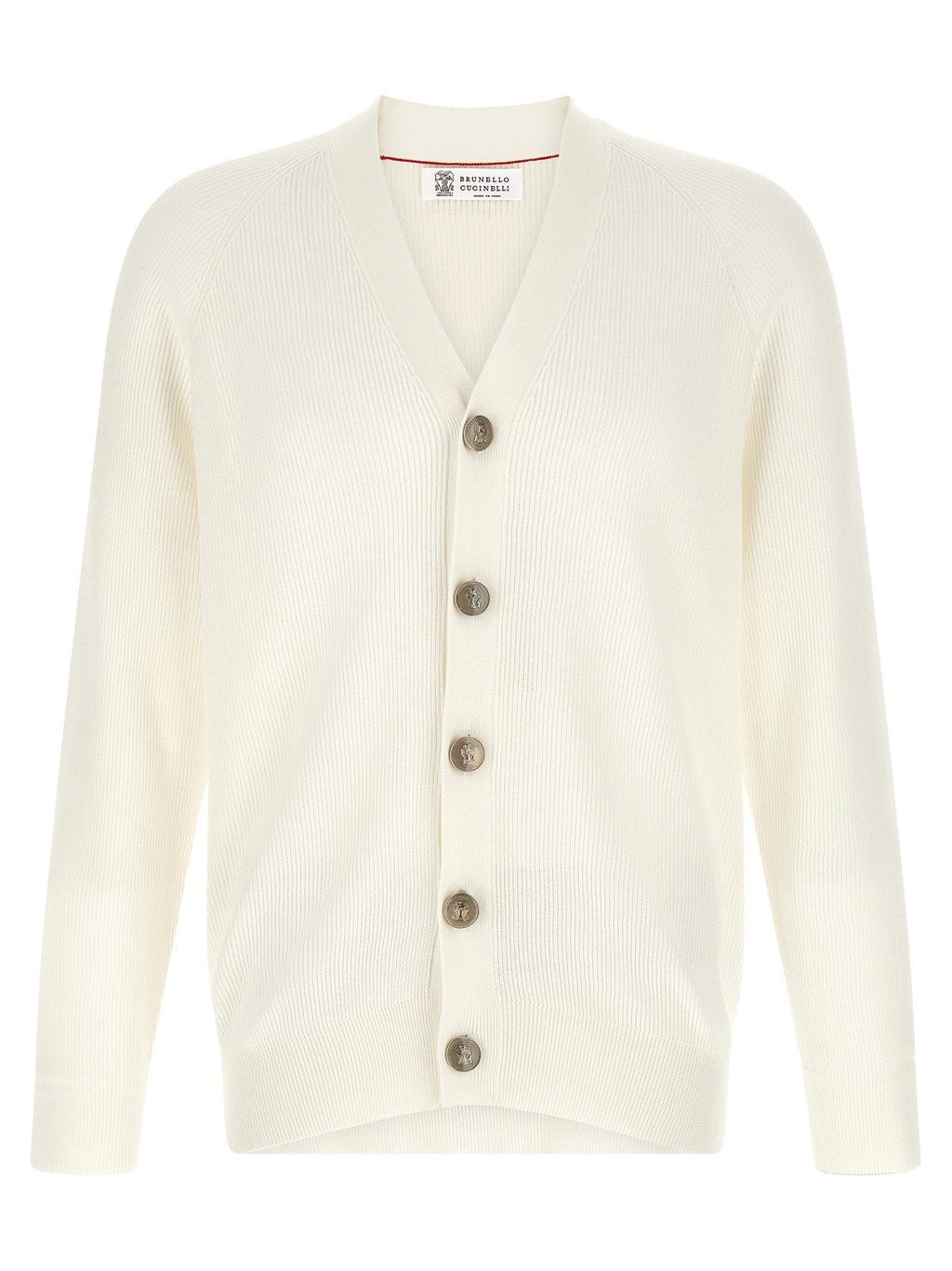 Brunello Cucinelli Brunello Cucinelli English Ribbed Cardigan