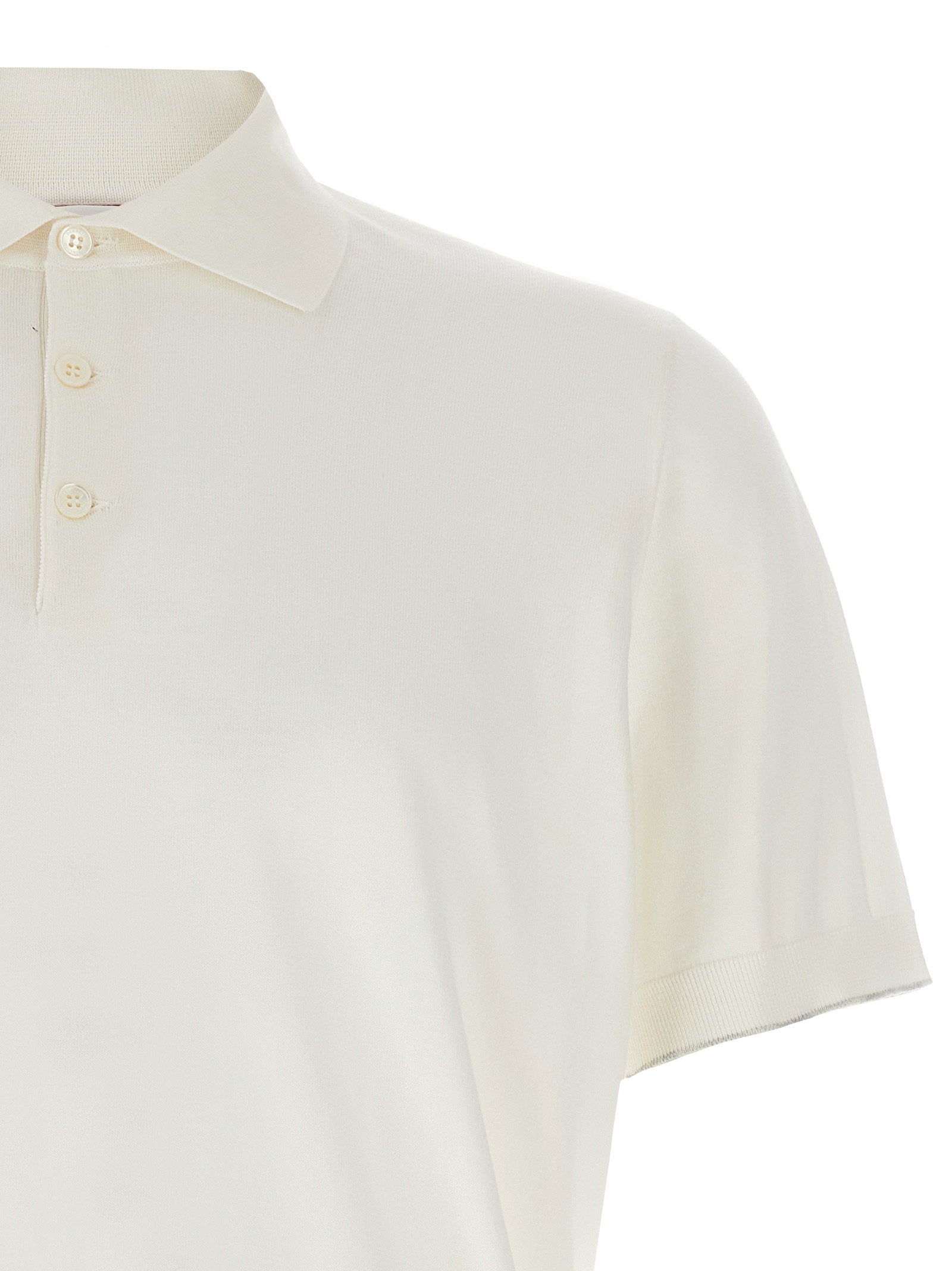 Brunello Cucinelli Brunello Cucinelli Stretch Cotton Polo Shirt