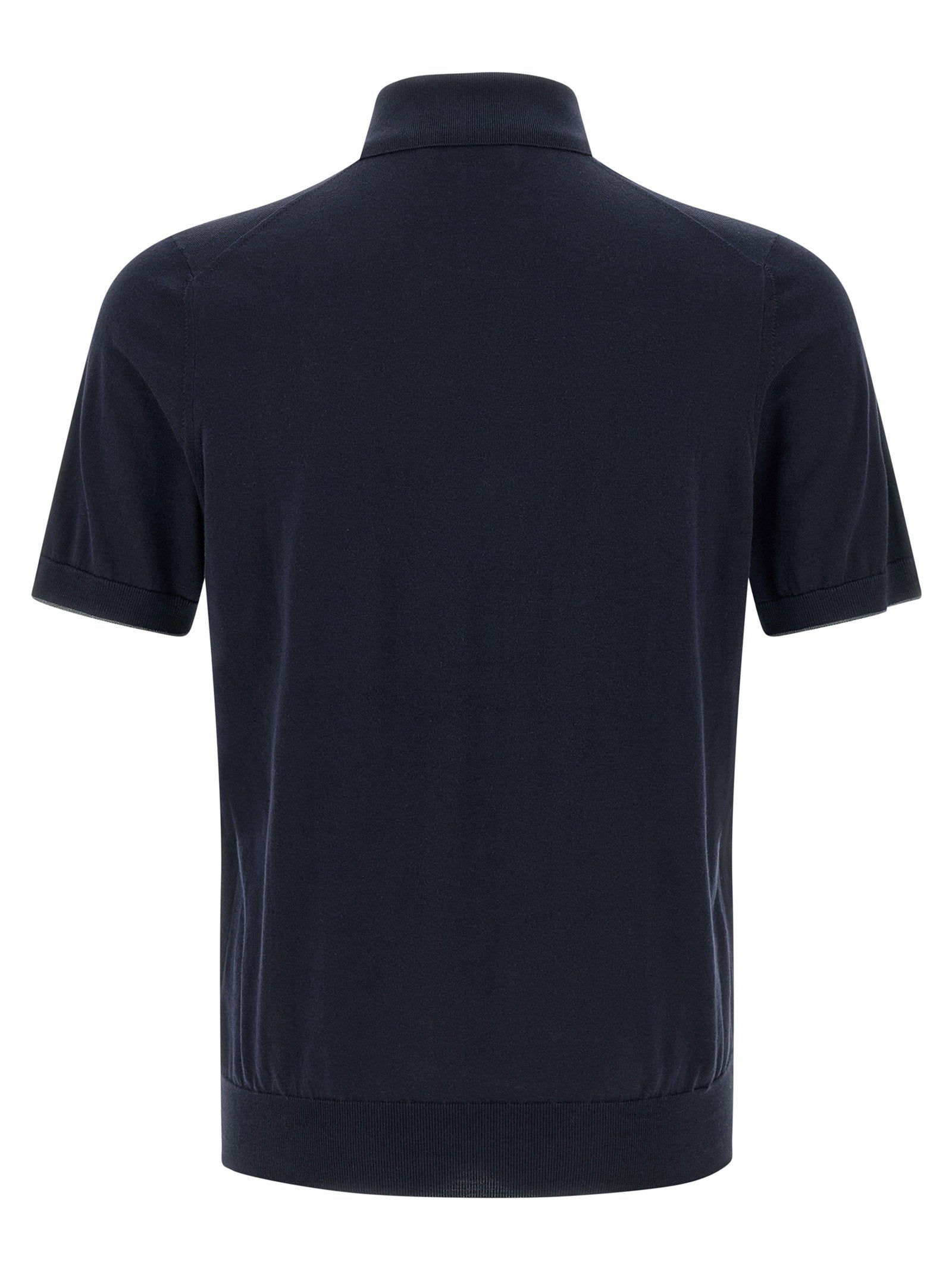 Brunello Cucinelli Brunello Cucinelli Logo Embroidery Polo Shirt