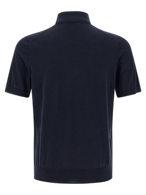 Brunello Cucinelli Brunello Cucinelli Logo Embroidery Polo Shirt