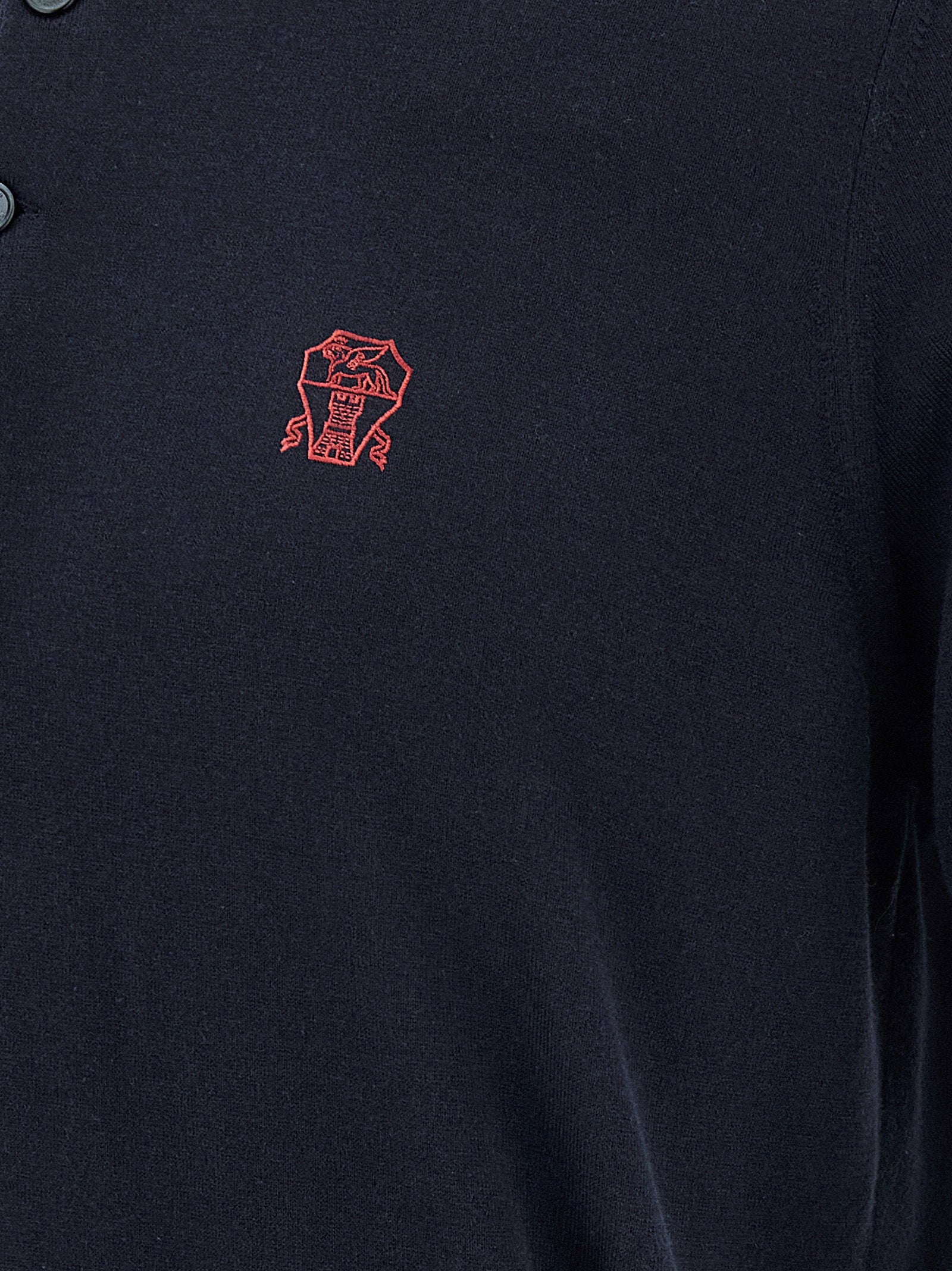 Brunello Cucinelli Brunello Cucinelli Logo Embroidery Polo Shirt