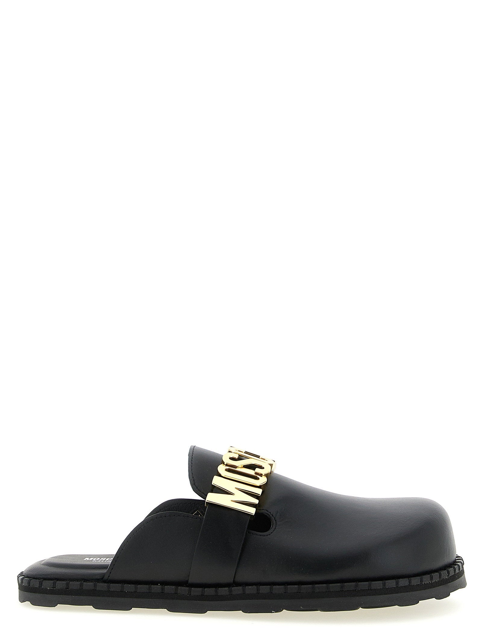 Moschino Moschino Leather Sabots