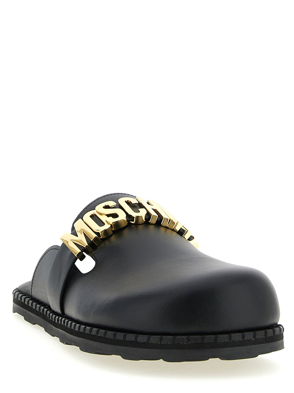 Moschino Moschino Leather Sabots