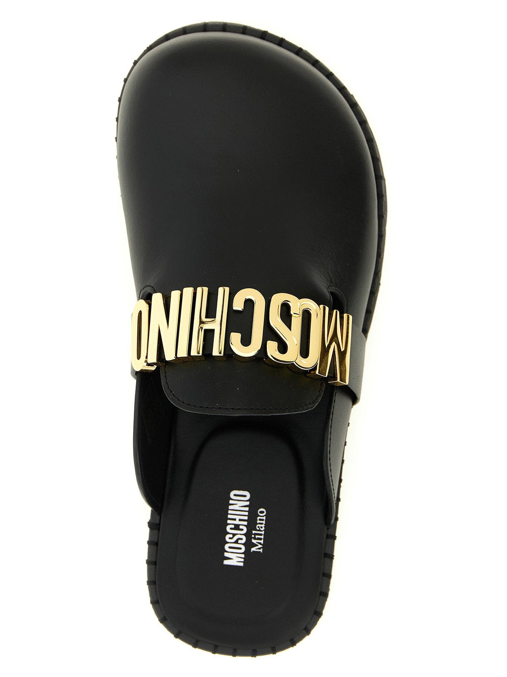 Moschino Moschino Leather Sabots