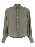 Brunello Cucinelli Brunello Cucinelli Sequin Collar Shirt