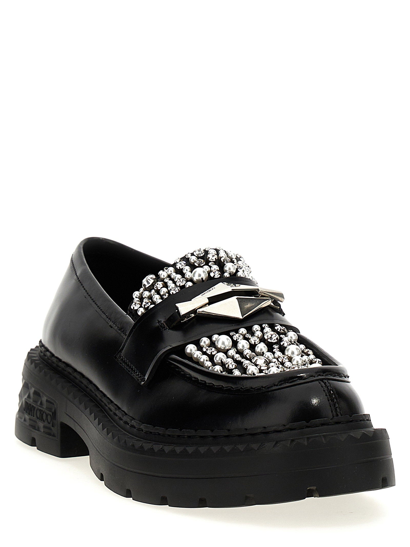 Jimmy Choo Jimmy Choo Marlow Diamond Loafers