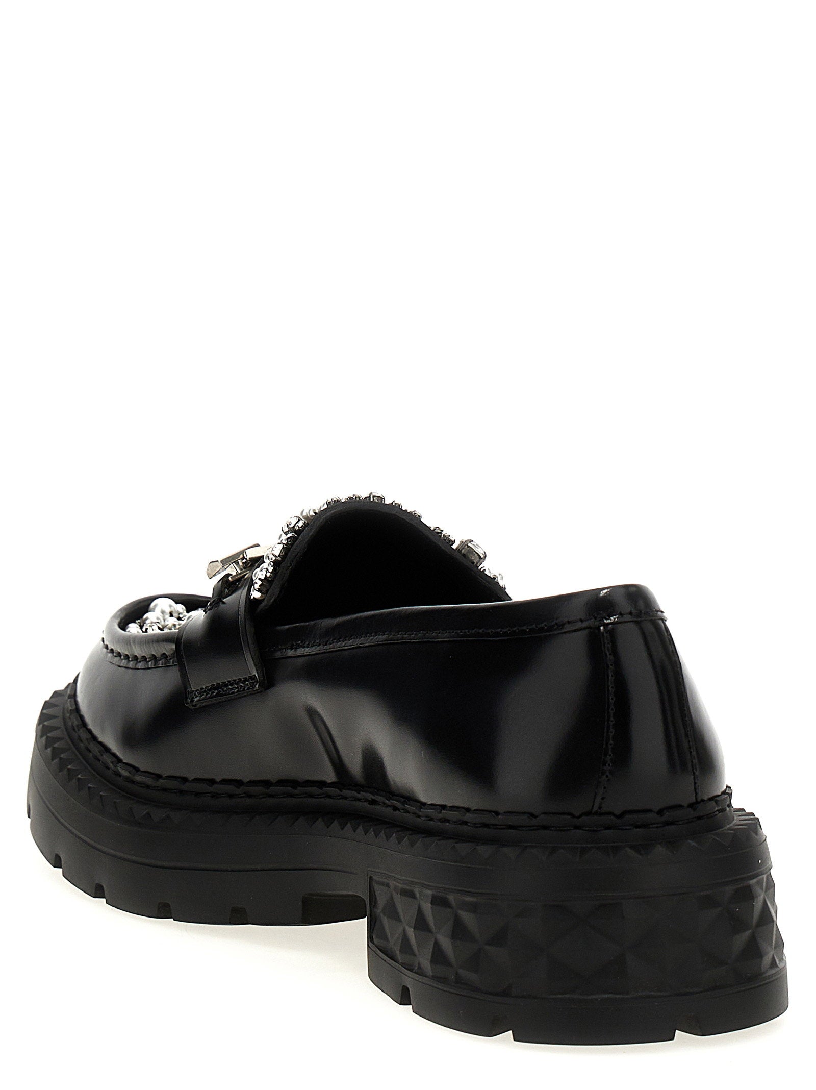 Jimmy Choo Jimmy Choo Marlow Diamond Loafers