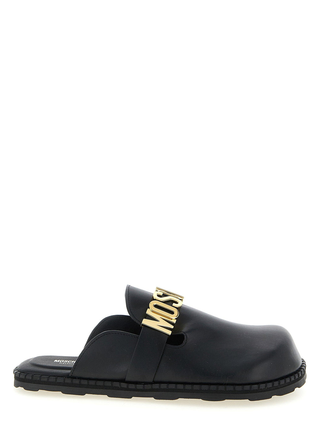 Moschino Moschino Leather Sabots