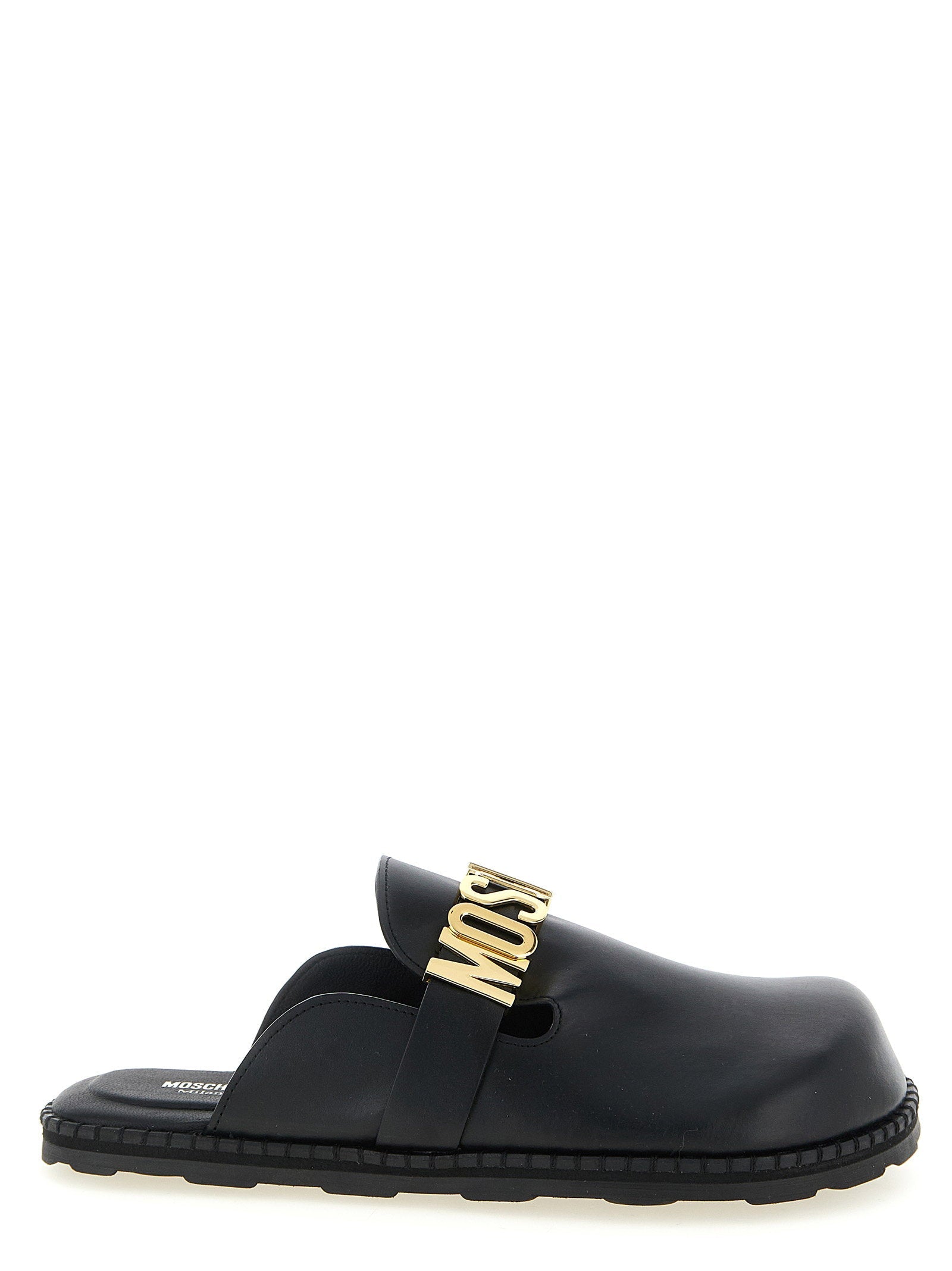 Moschino Moschino Leather Sabots