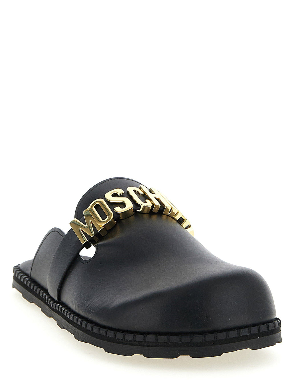 Moschino Moschino Leather Sabots