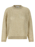 Brunello Cucinelli Brunello Cucinelli Dazzling Cable Sweater