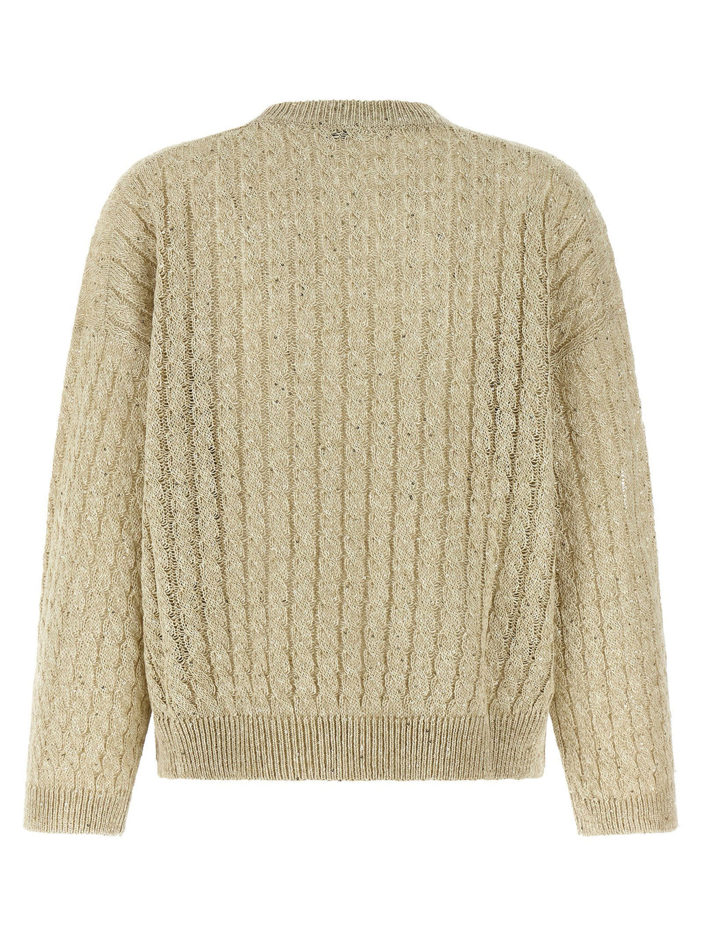 Brunello Cucinelli Brunello Cucinelli Dazzling Cable Sweater