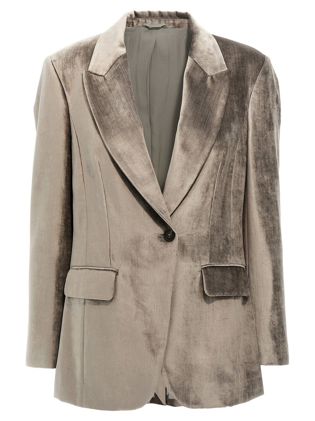 Brunello Cucinelli Brunello Cucinelli Single-breasted Chenille Blazer