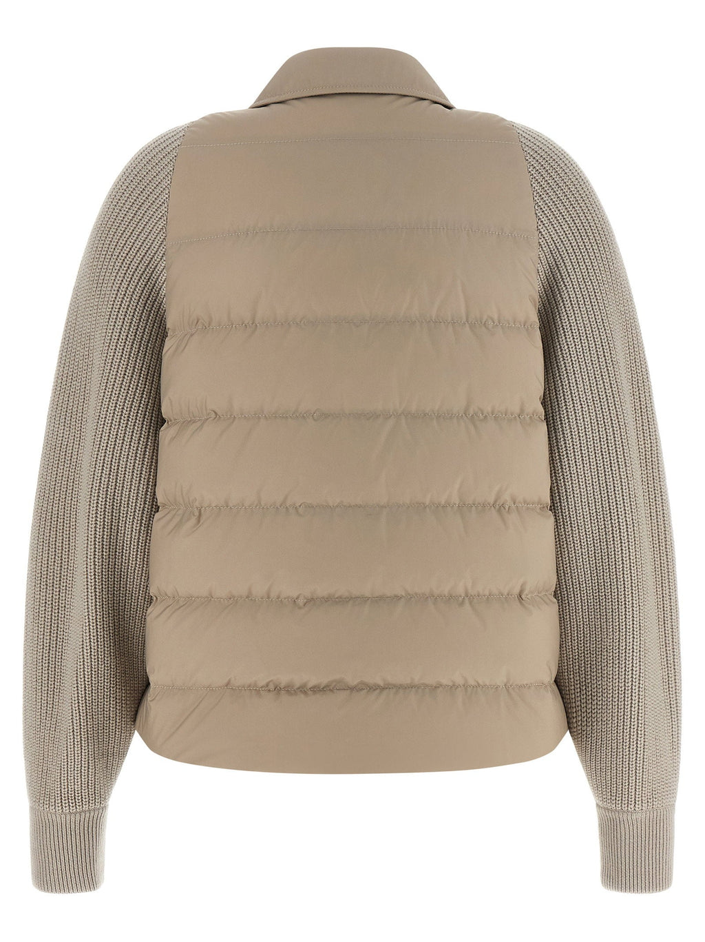Brunello Cucinelli Brunello Cucinelli Shiny Flap Detail Down Jacket
