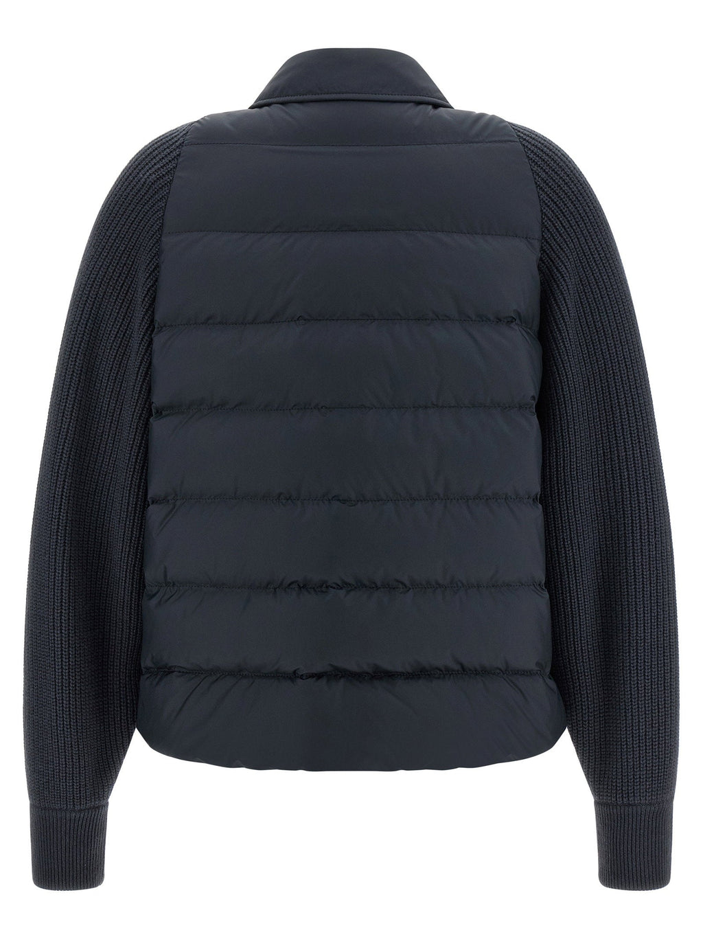 Brunello Cucinelli Brunello Cucinelli Shiny Flap Detail Down Jacket