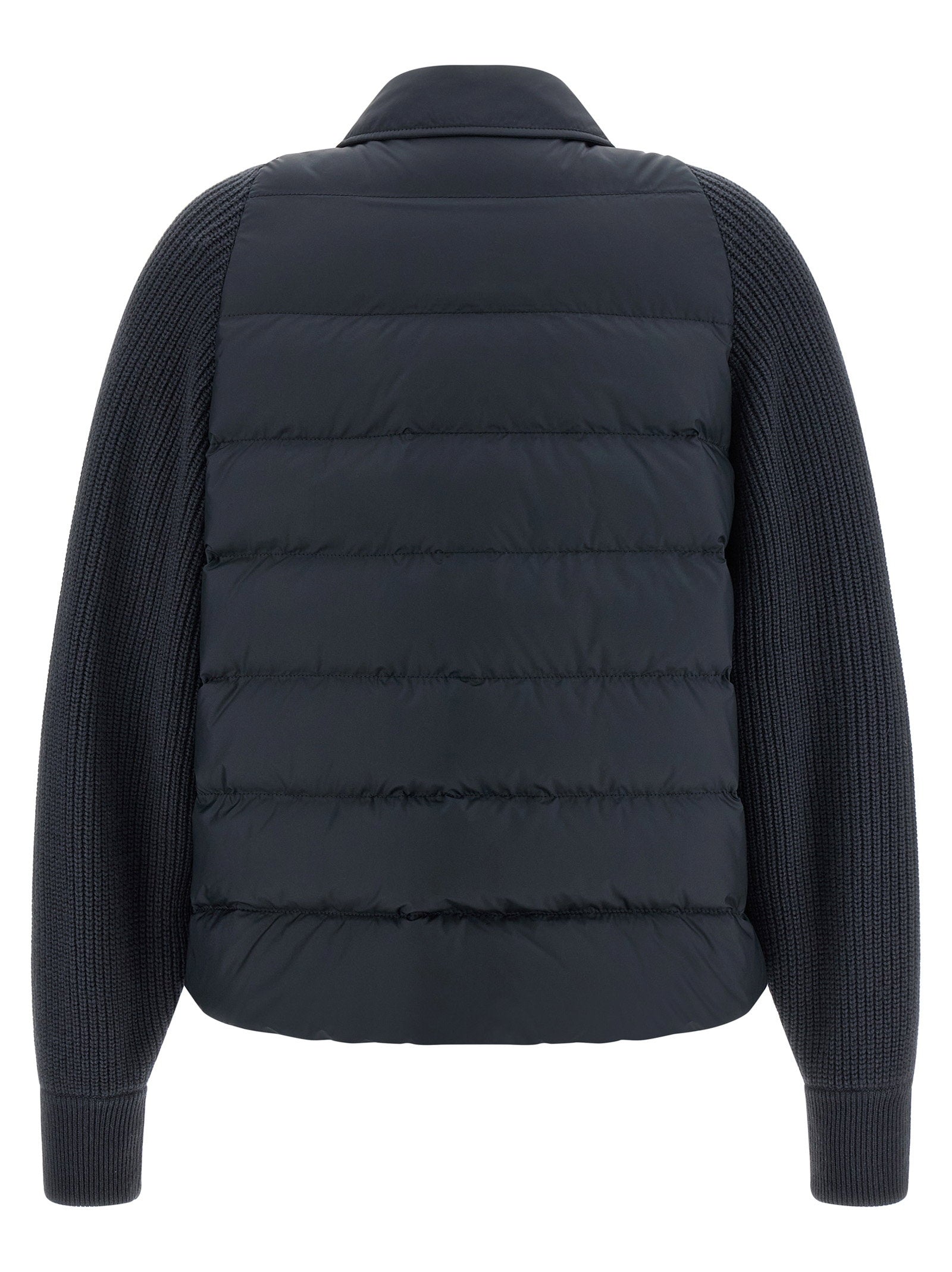 Brunello Cucinelli Brunello Cucinelli Shiny Flap Detail Down Jacket