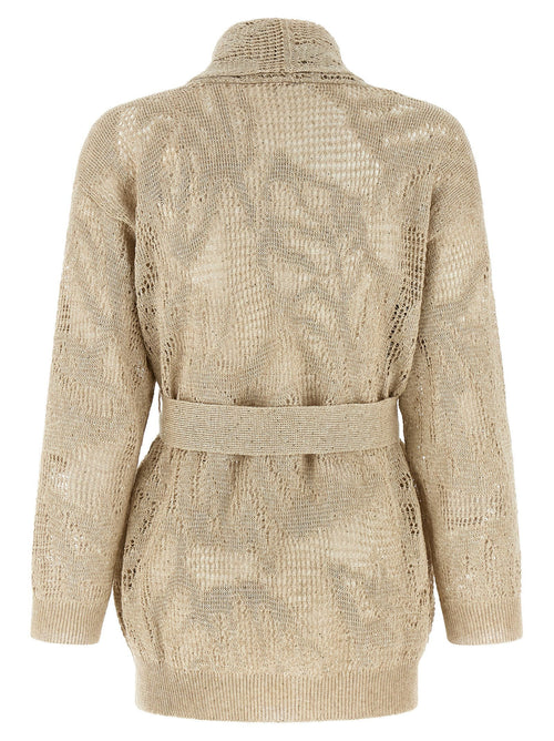Brunello Cucinelli Brunello Cucinelli Crochet Cardigan