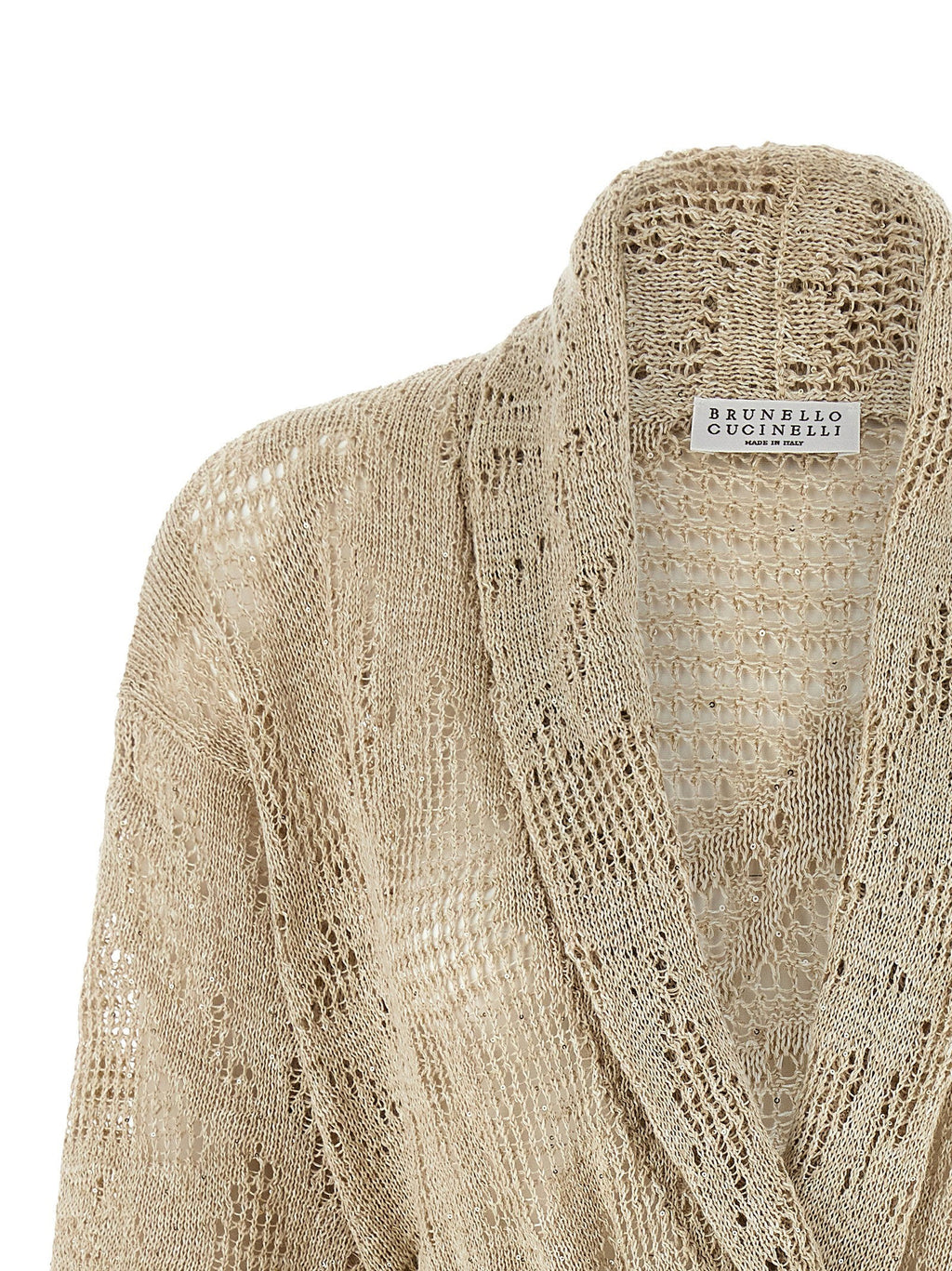 Brunello Cucinelli Brunello Cucinelli Crochet Cardigan