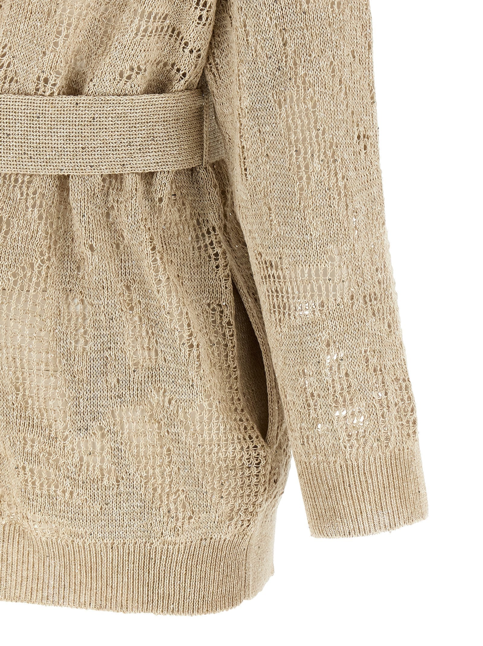 Brunello Cucinelli Brunello Cucinelli Crochet Cardigan
