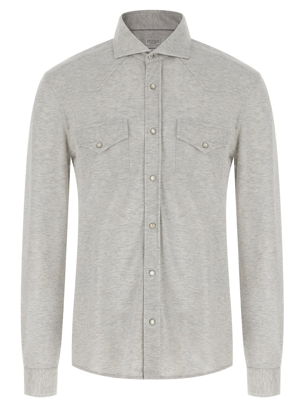 Brunello Cucinelli Brunello Cucinelli Piqué Cotton Shirt