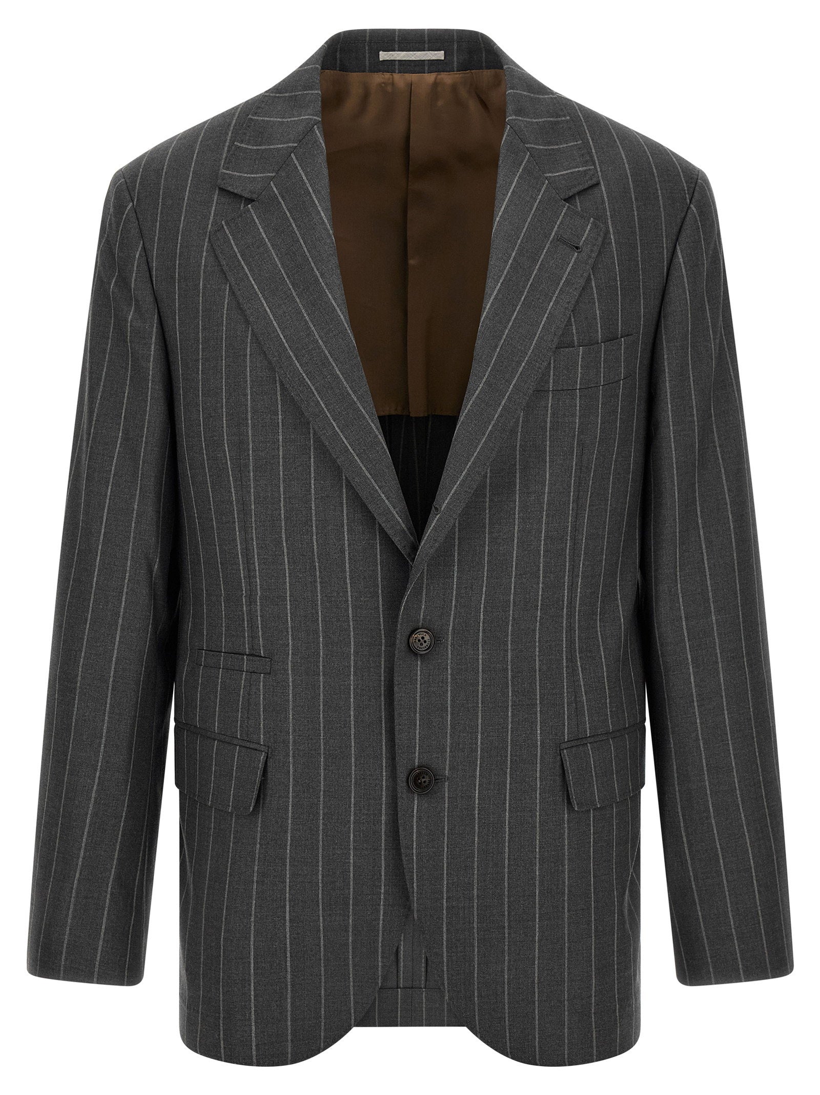 Brunello Cucinelli Brunello Cucinelli Pinstripe Blazer