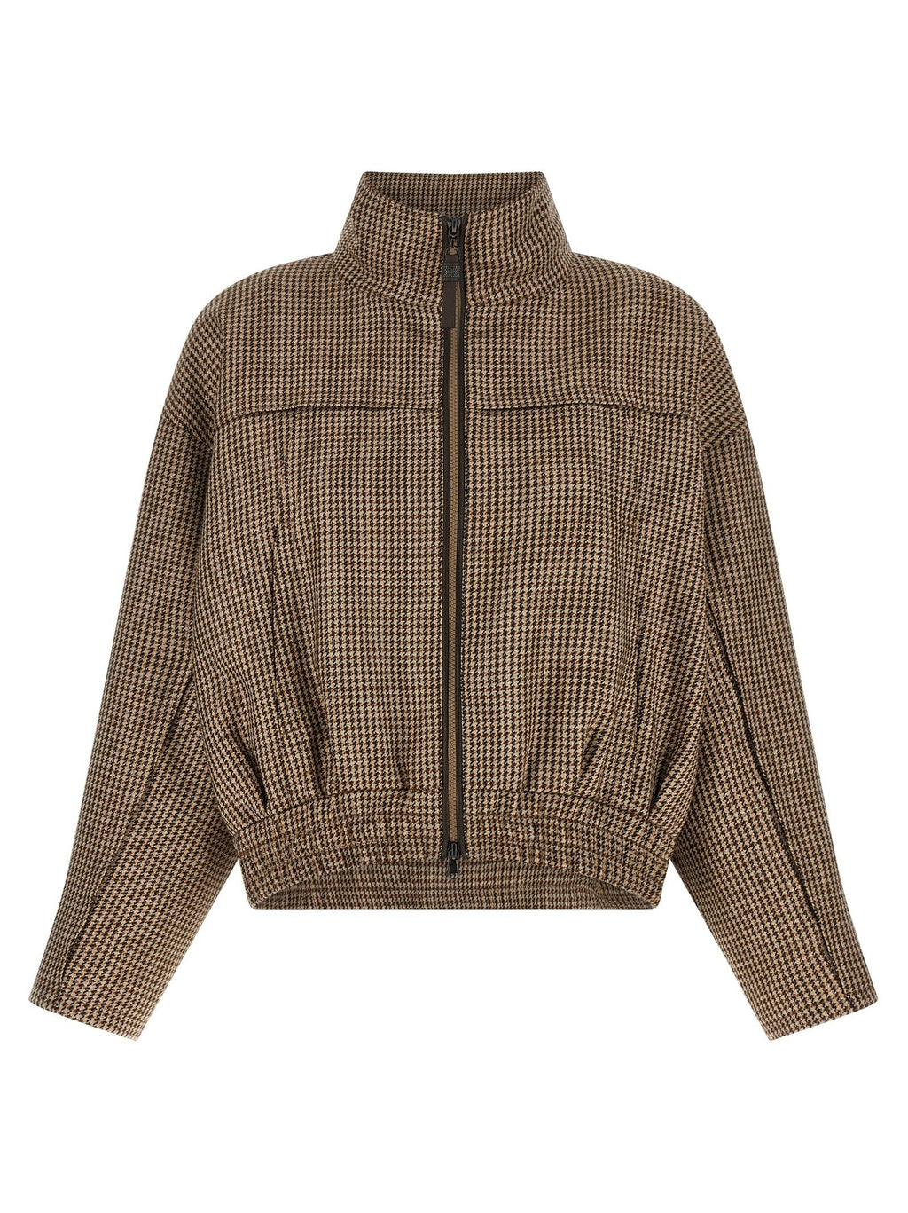 Brunello Cucinelli Brunello Cucinelli Shiny Zipper Pull Jacket