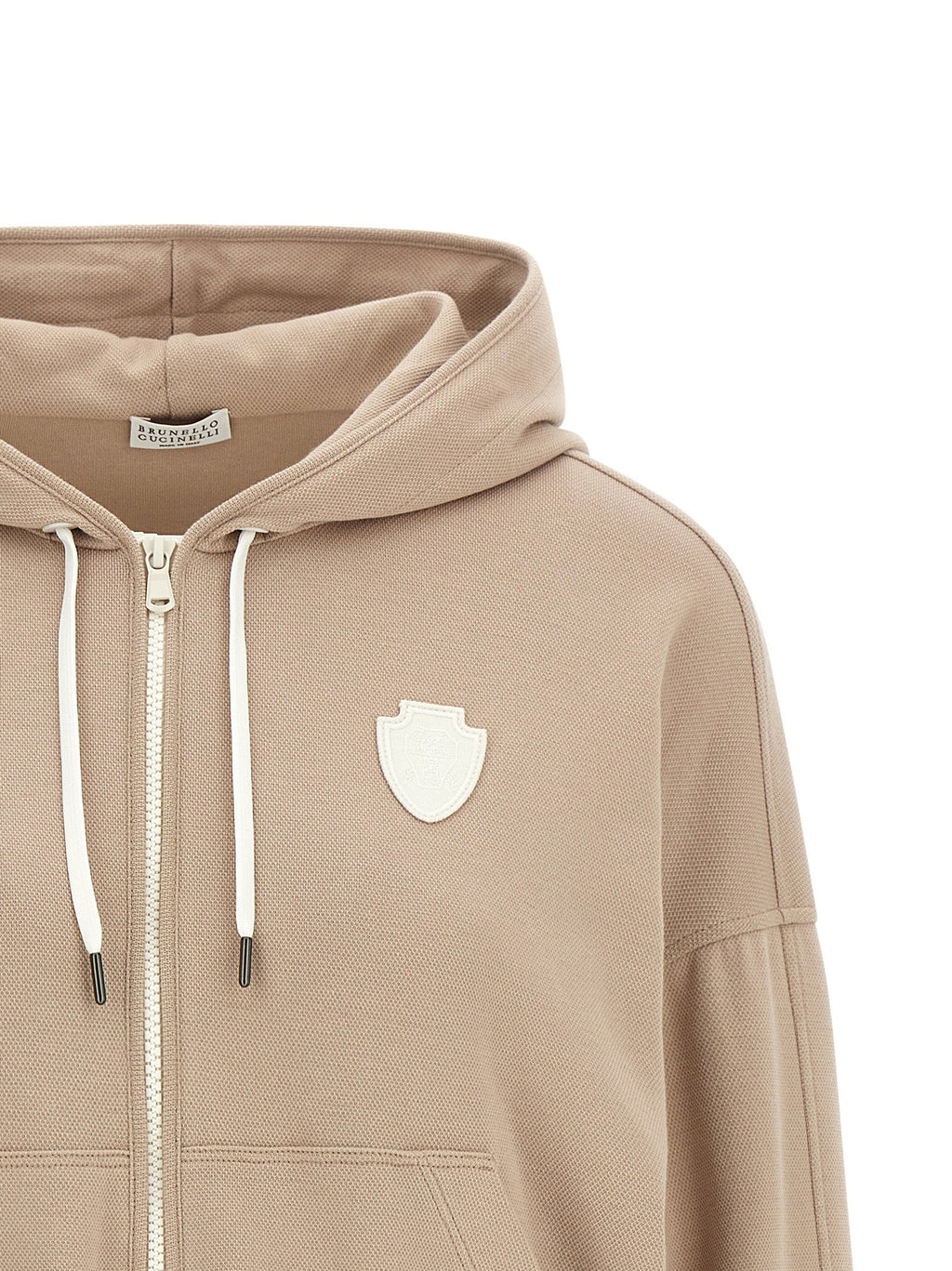 Brunello Cucinelli Brunello Cucinelli Heraldic Coat Of Arms Hoodie