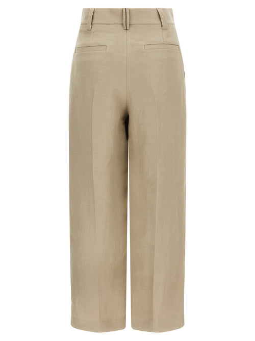 Brunello Cucinelli Brunello Cucinelli Linen Trousers