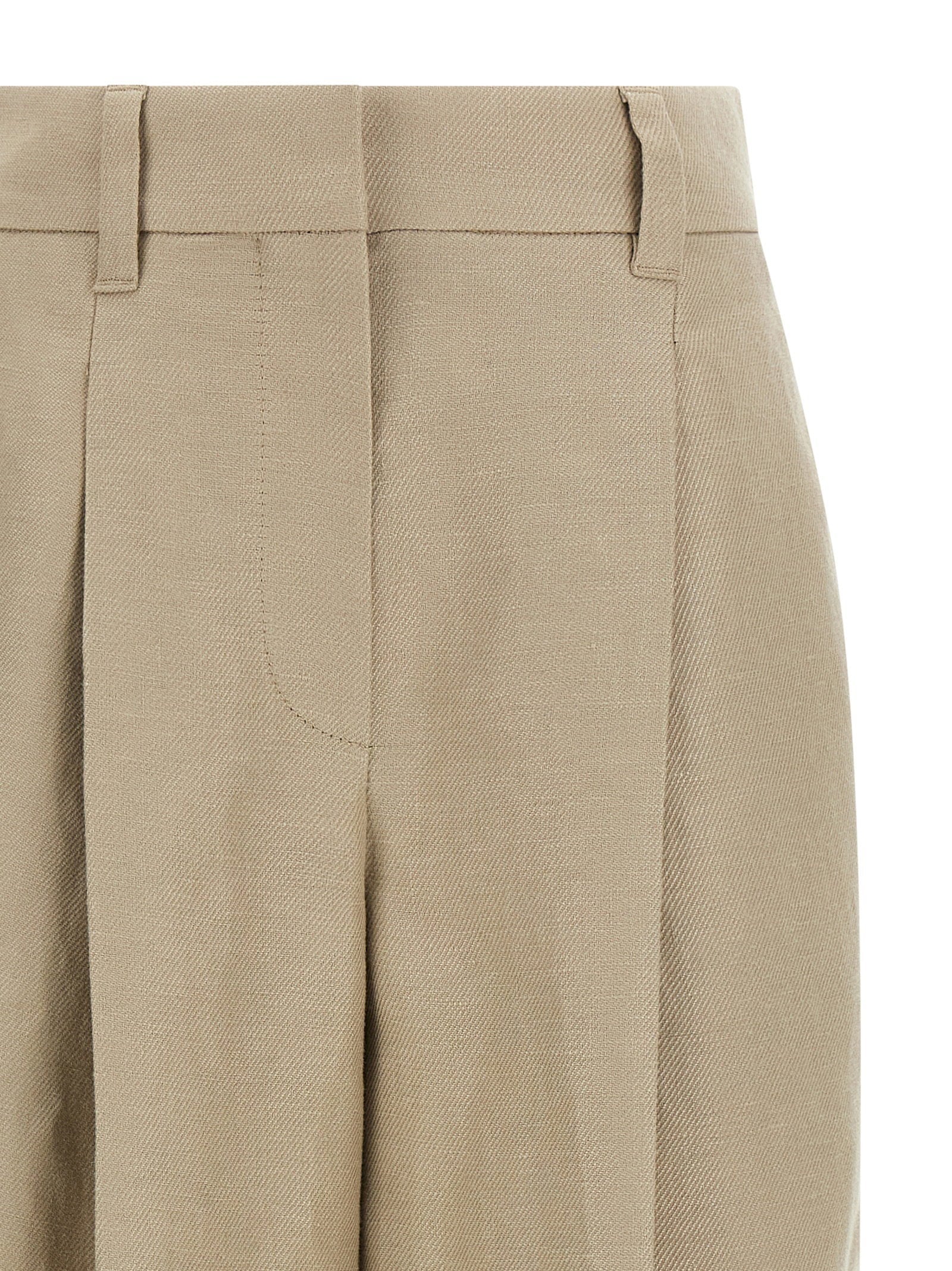 Brunello Cucinelli Brunello Cucinelli Linen Trousers
