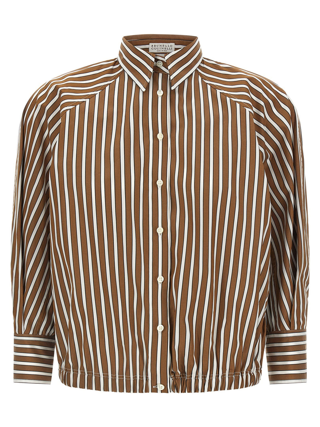 Brunello Cucinelli Brunello Cucinelli Shadow Striped Shirt