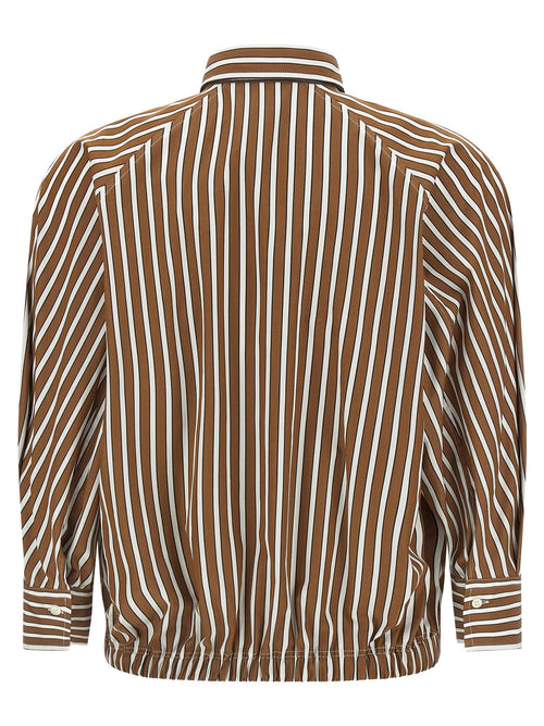 Brunello Cucinelli Brunello Cucinelli Shadow Striped Shirt