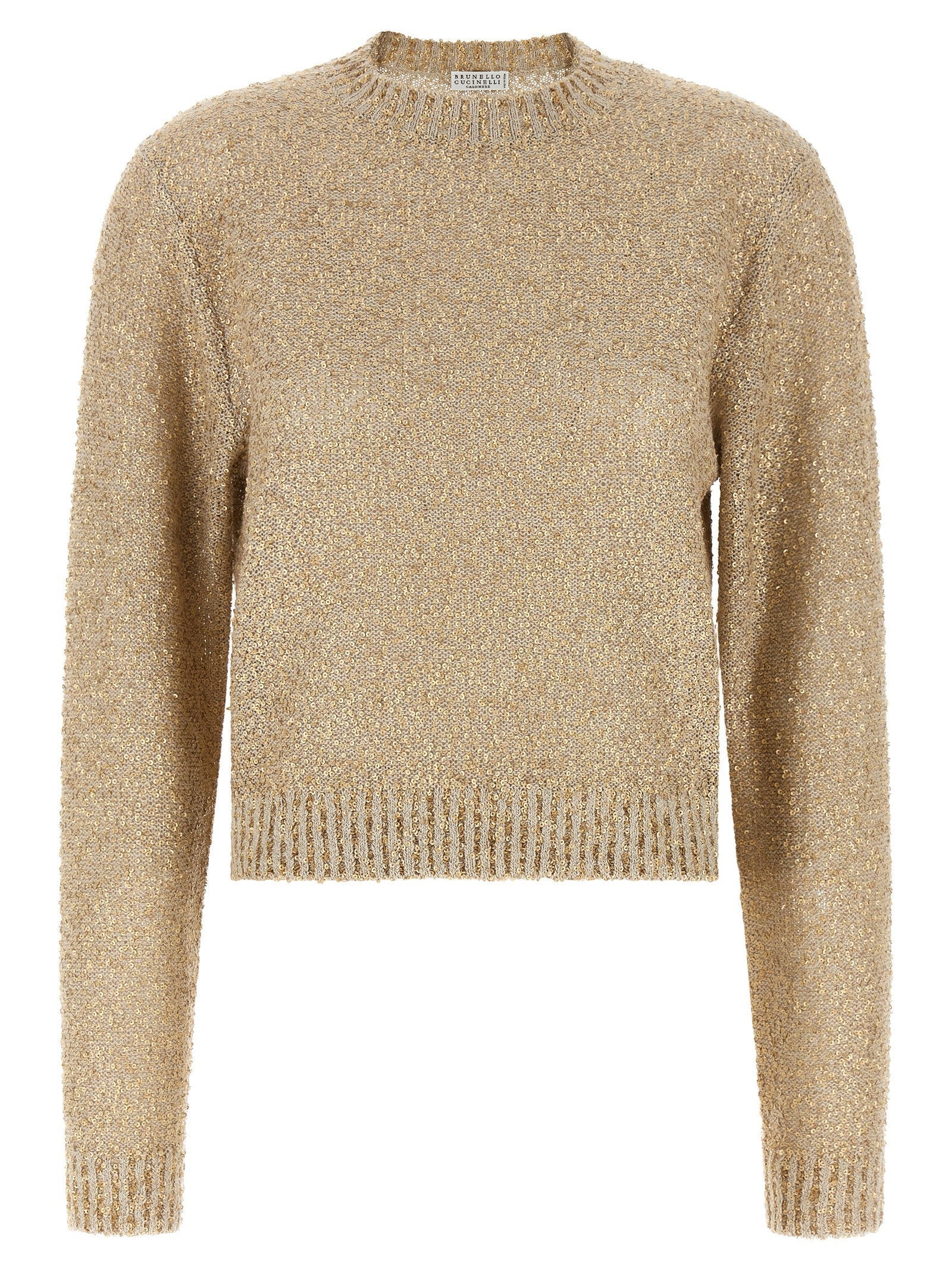 Brunello Cucinelli Brunello Cucinelli Micro Sequin Sweater