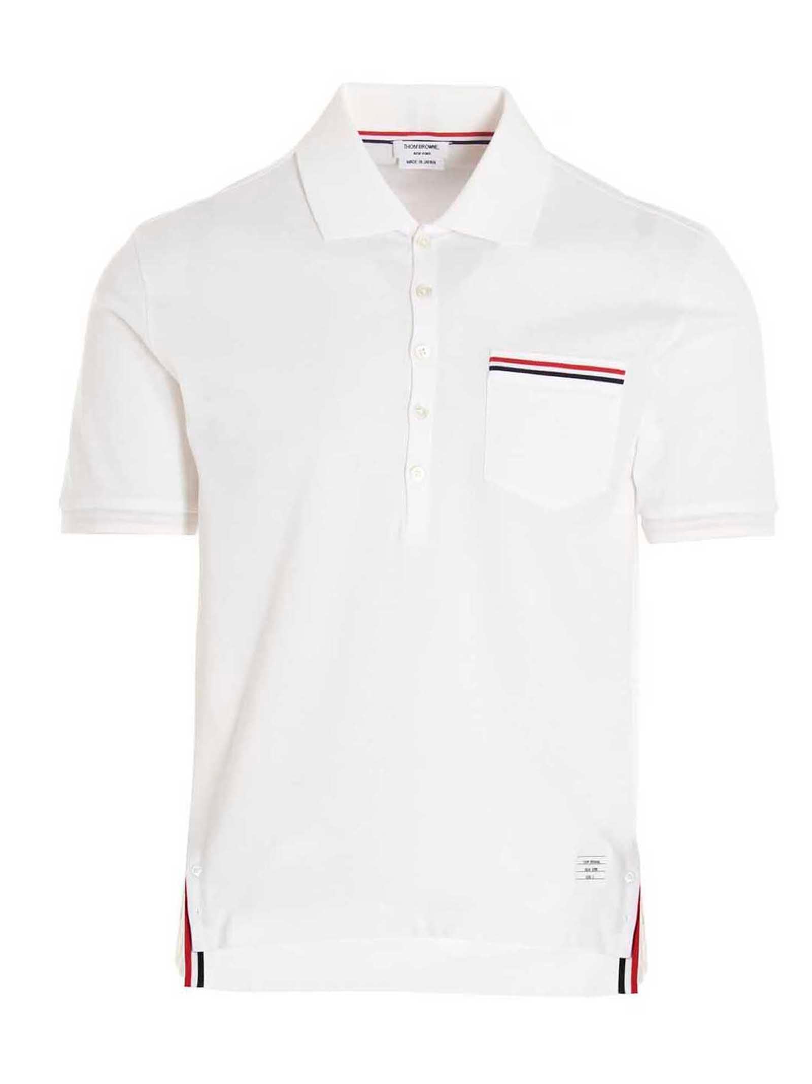 Thom Browne Thom Browne Rwb Polo Shirt