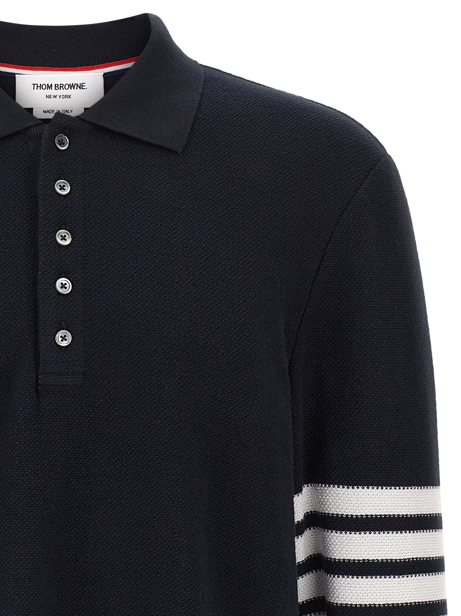 Thom Browne Thom Browne 4 Bar Polo Shirt
