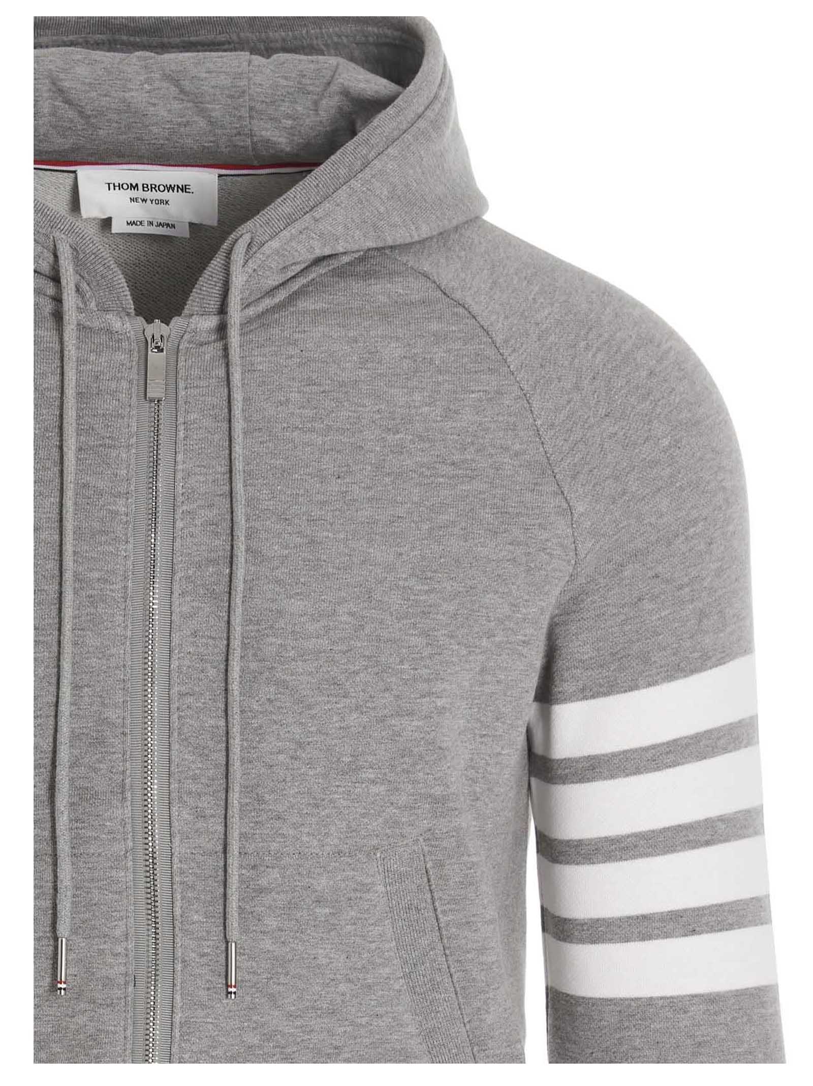 Thom Browne Thom Browne 4 Bar Hoodie