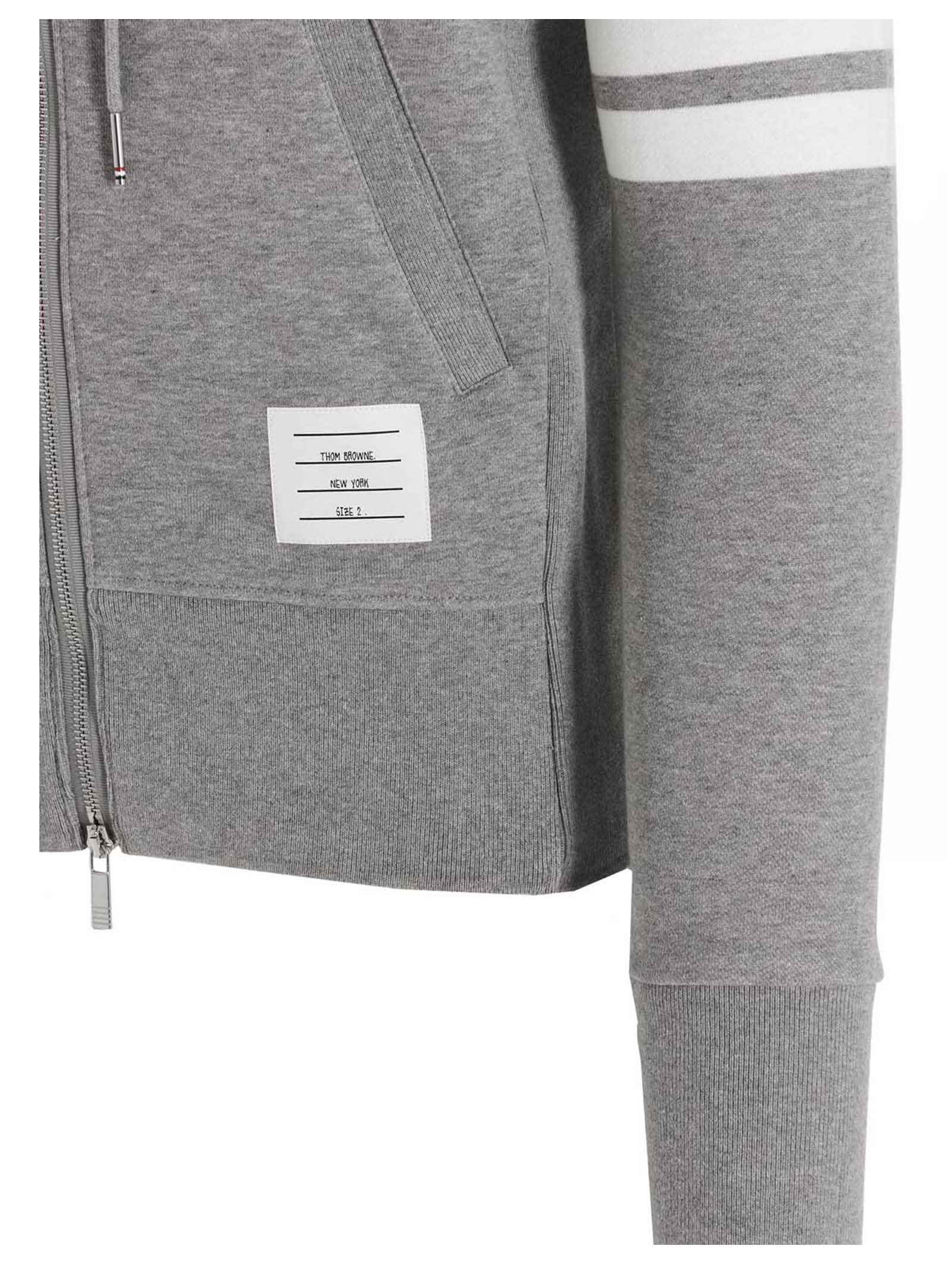 Thom Browne Thom Browne 4 Bar Hoodie