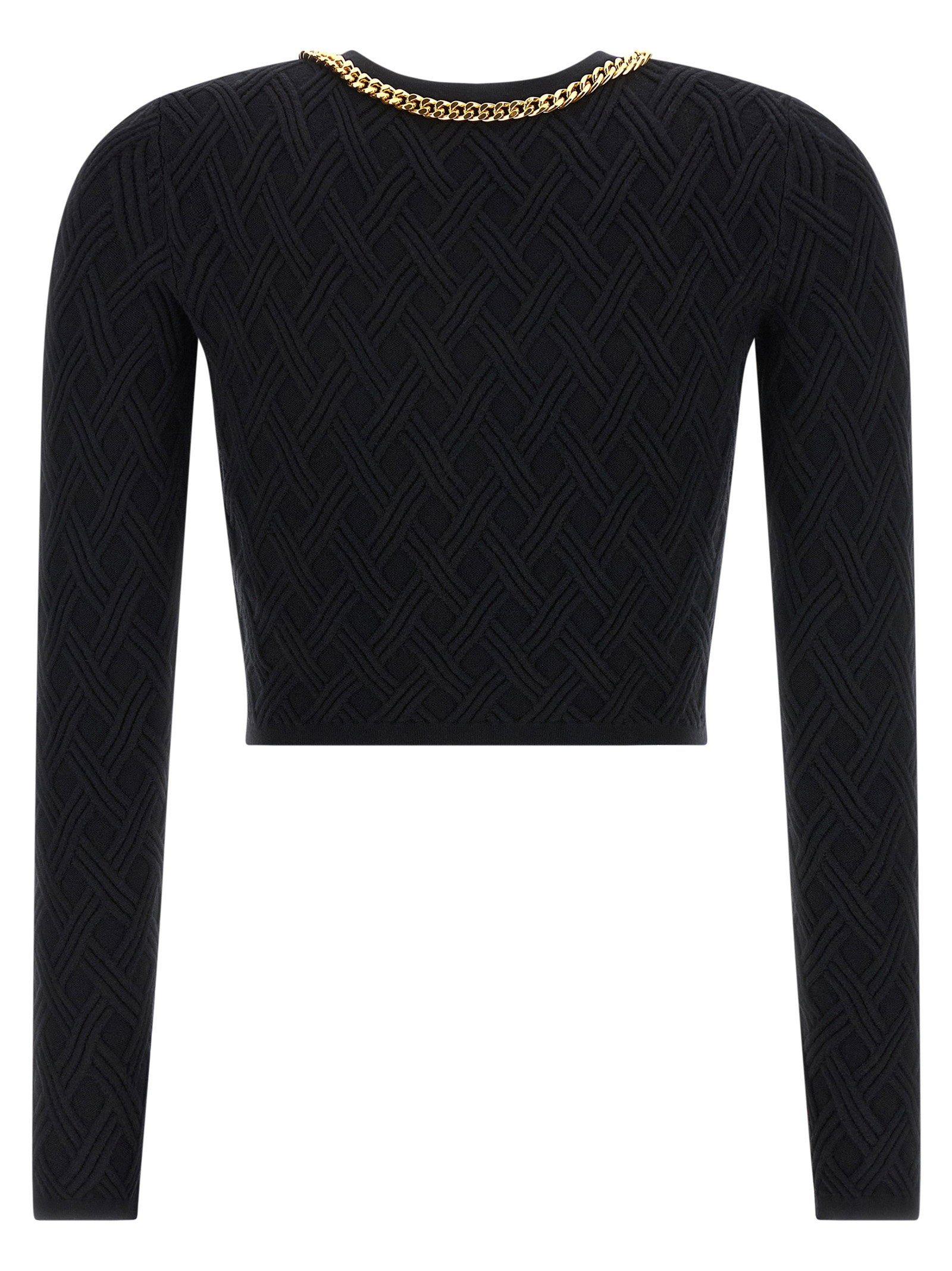 Elisabetta Franchi Elisabetta Franchi Jewel Zip Puller Cardigan